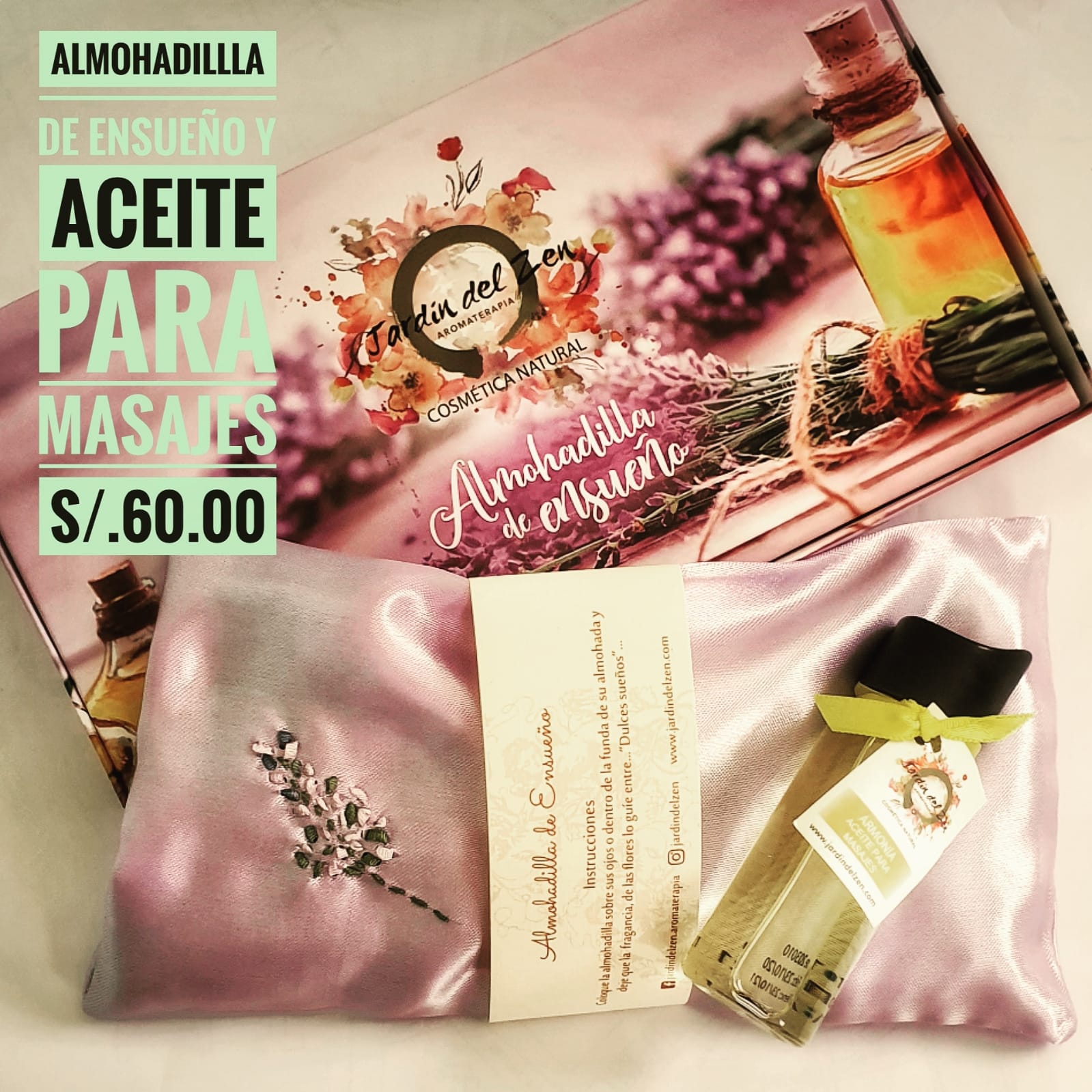 almohadilla+mini aceite