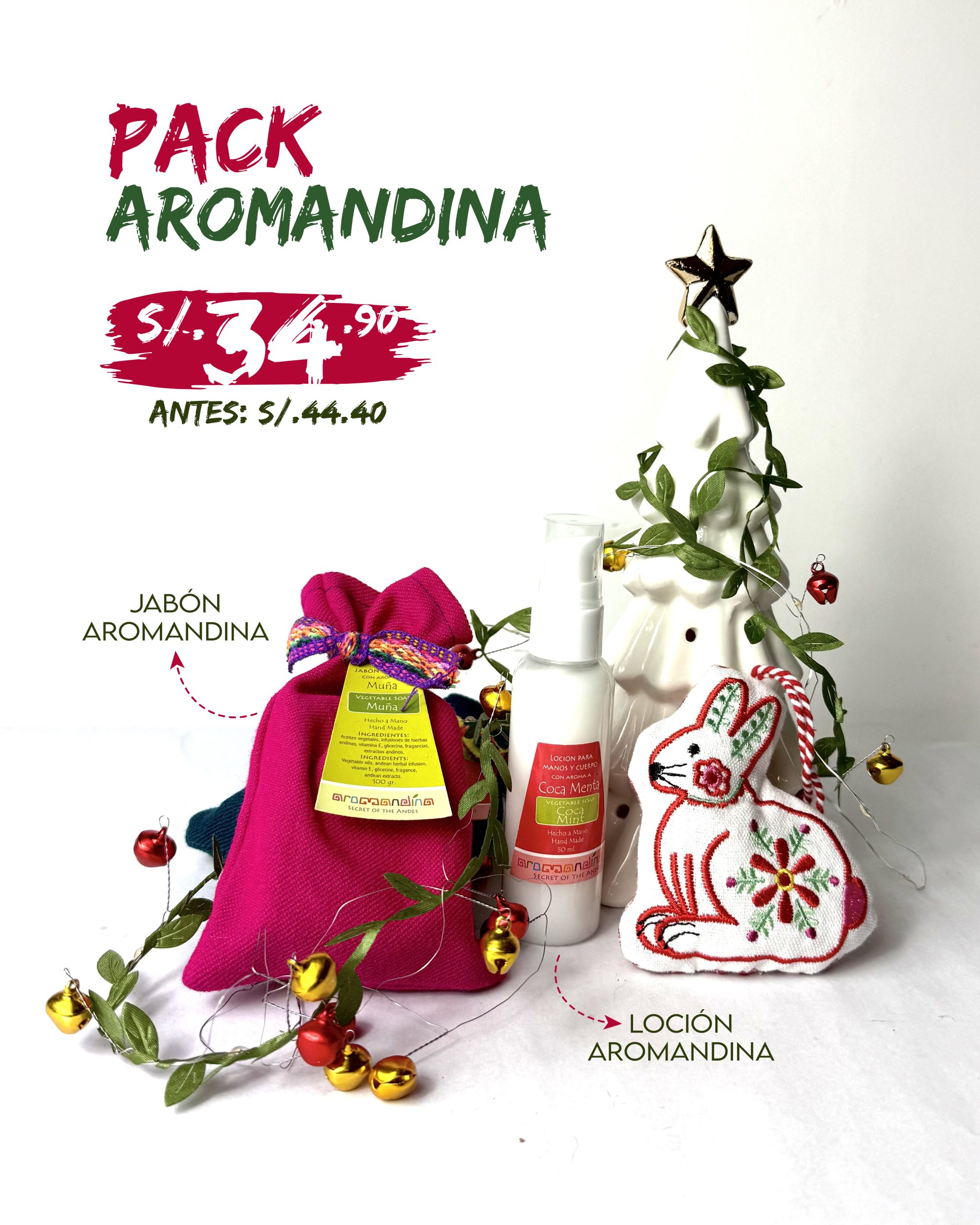 PROMOCIONES DICIEMBRE- PACK AROMANDINA PROMOCIONES DICIEMBRE- PACK AROMANDINA