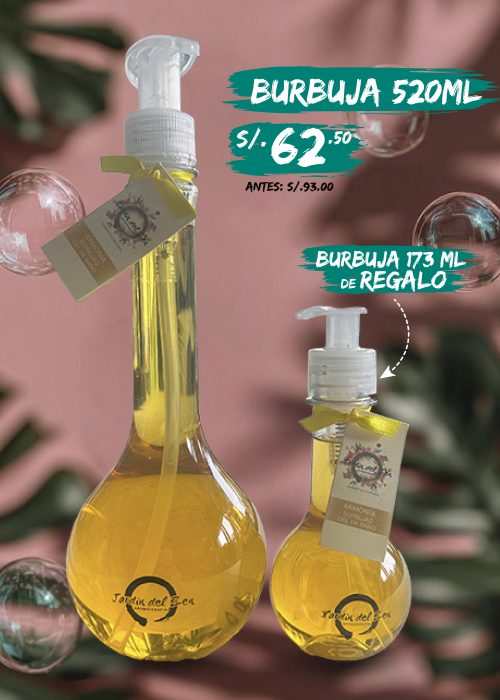 BURBUJA GRANDE + BURBUJA PEQUEÑA DE REGALO