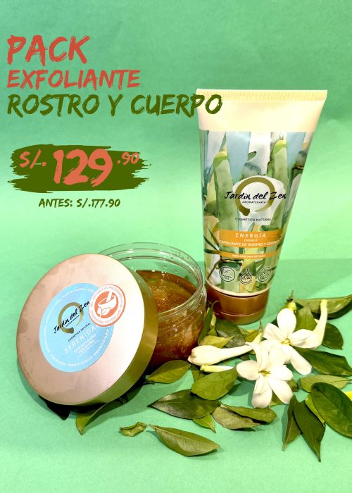Exfoliante Oleoso + Exfoliante Jabonoso Zen