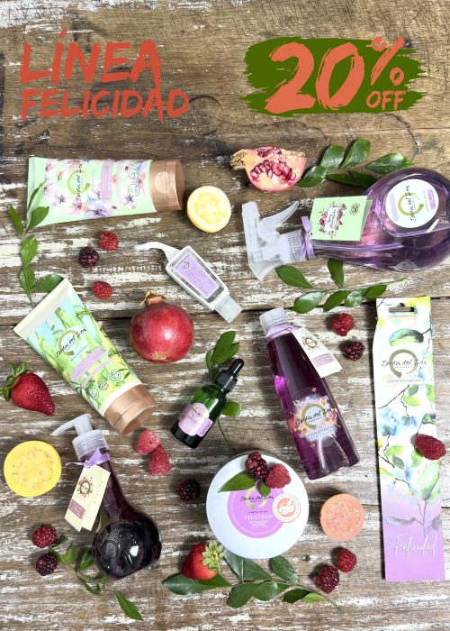20% DSCTO. TODA LA LINEA FELICIDAD