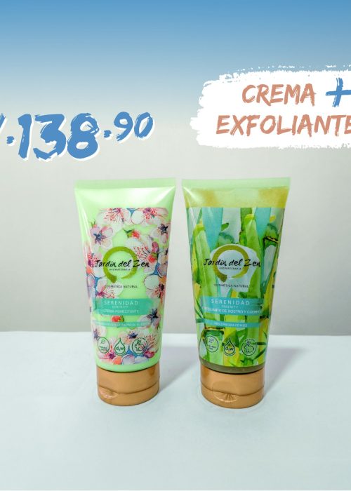 Pack Crema+Exfoliante jabonoso