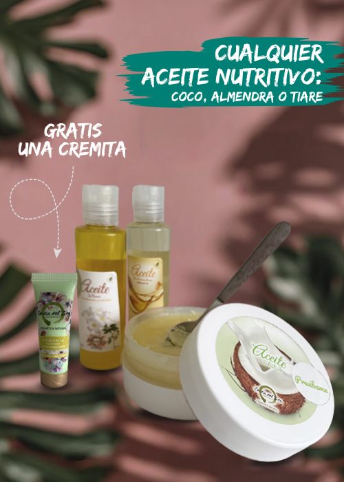 ACEITE NUTRITIVO+MINI CREMA DE  REGALO