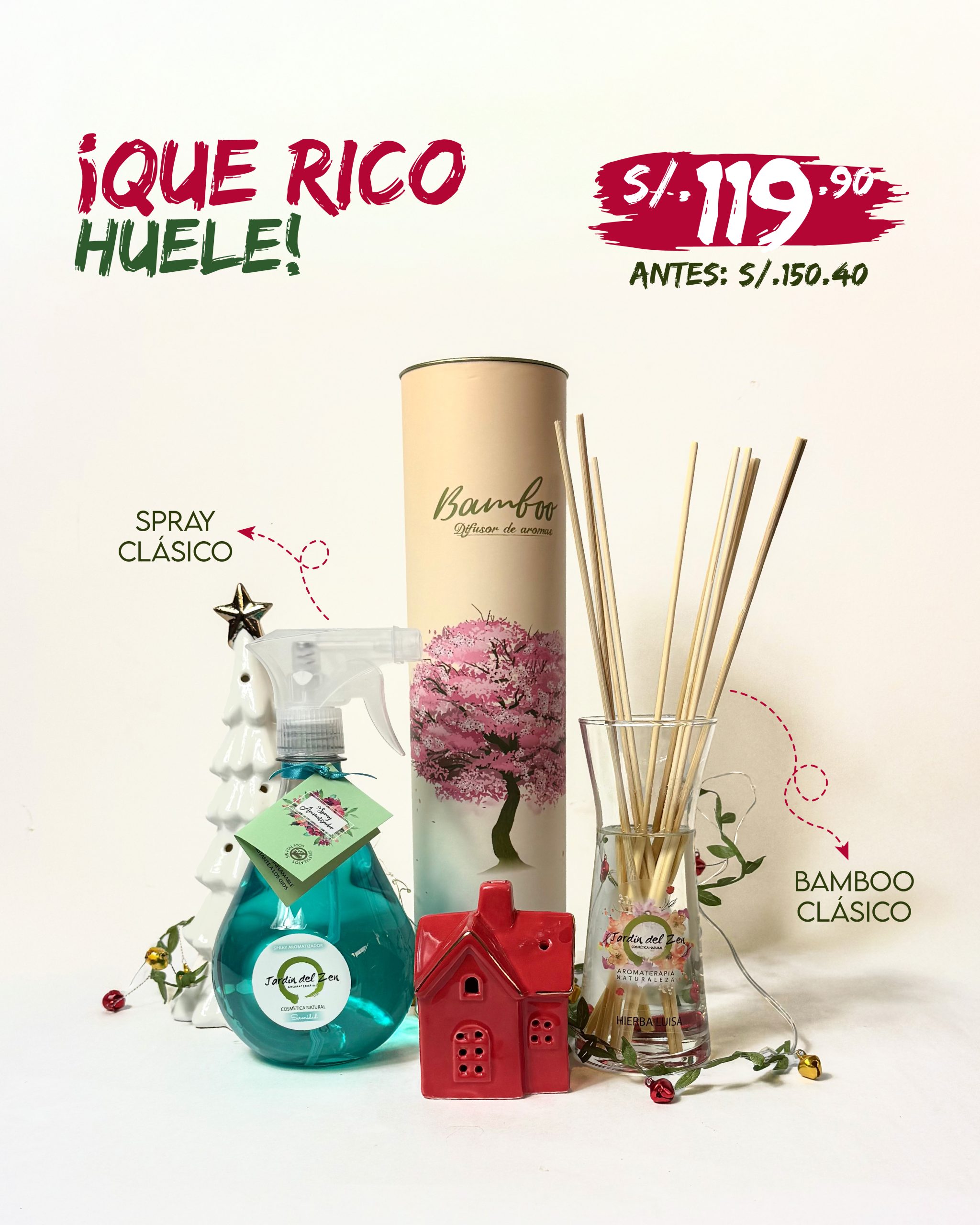 PROMOCIONES DICIEMBRE-SPRAY CLÁSICO +BAMBOO CLÁSICO PROMOCIONES DICIEMBRE-SPRAY CLÁSICO +BAMBOO CLÁSICO