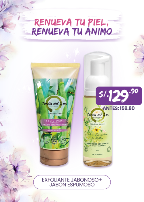 Exfoliante Jabonoso + Jabón Espumoso