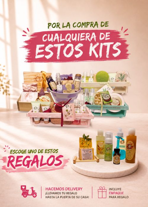 POR LA COMPRA DE CUALQUIERA DE ESTOS KITS, ESCOGE UN REGALO