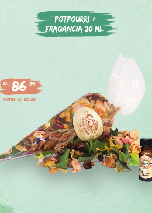 POTPOURRI + FRAGANCIA 20 ML